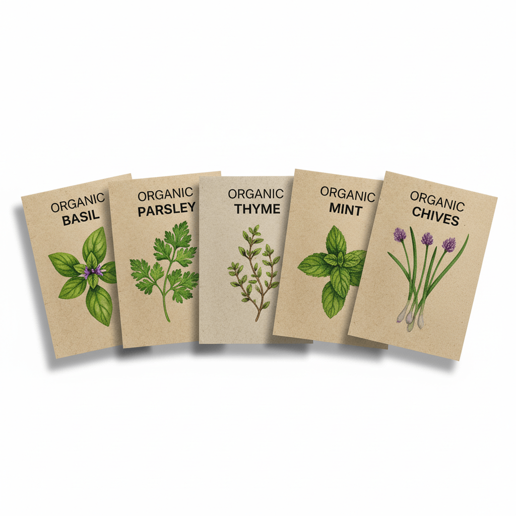 Organic Herb Seed Collection (12 Varieties)
