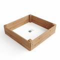 Raised Garden Bed Kit — 4x4 ft Cedar
